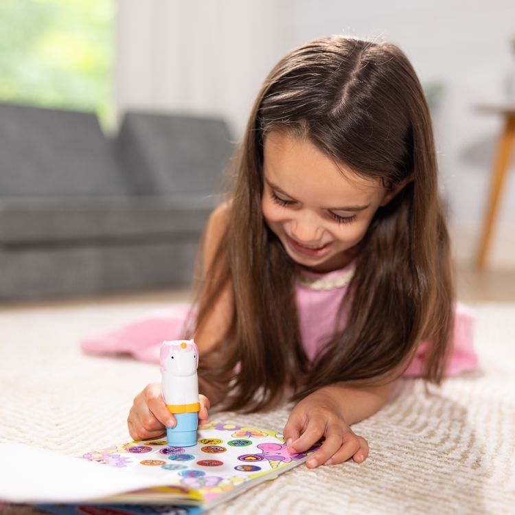 Produktbild: Sticker Wow! Einhorn Sticker-Stempelset