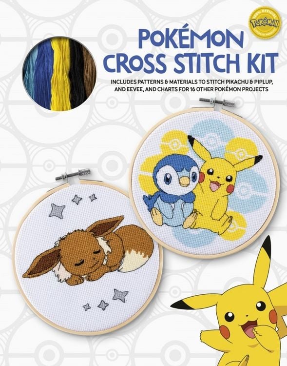 Produktbild: PokeMon Cross Stitch Kit