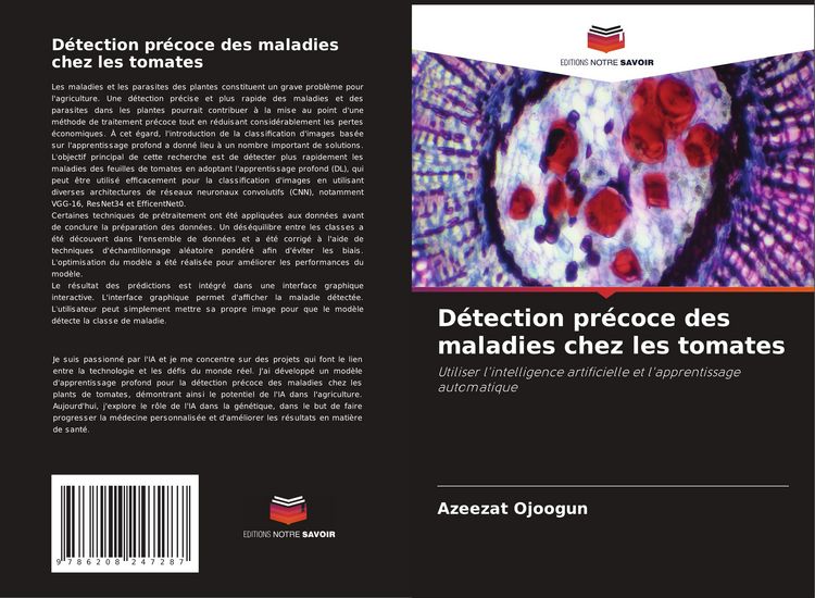 Produktbild: D&eacute;tection pr&eacute;coce des maladies chez les tomates