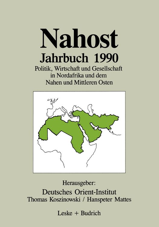Produktbild: Nahost Jahrbuch 1990