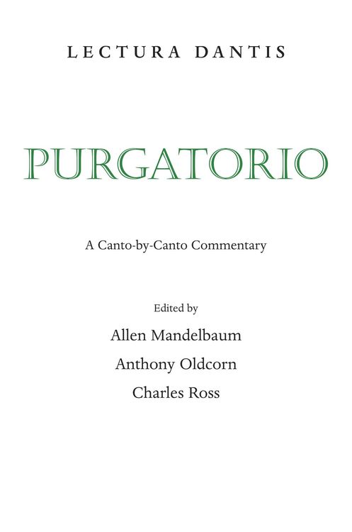 Produktbild: Lectura Dantis, Purgatorio