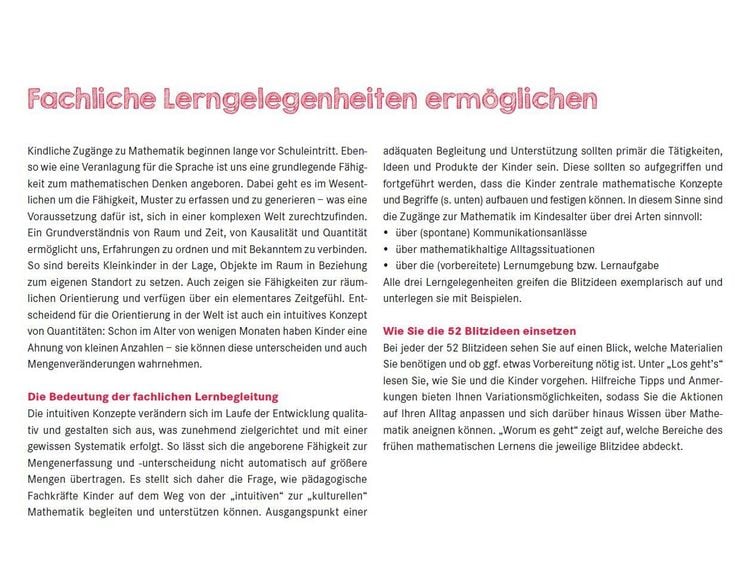 Produktbild: 52 Blitzideen: Mathe