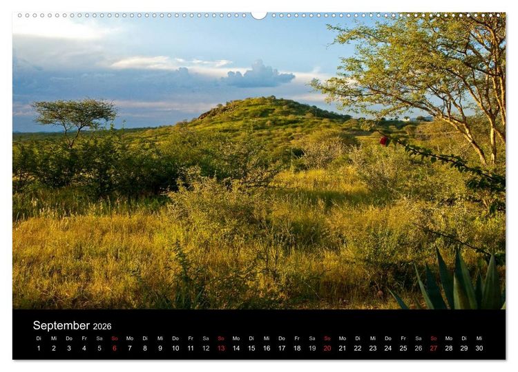Produktbild: Namibia - Sch&ouml;ne Ansichten (Wandkalender 2026 DIN A2 quer), CALVENDO Monatskalender
