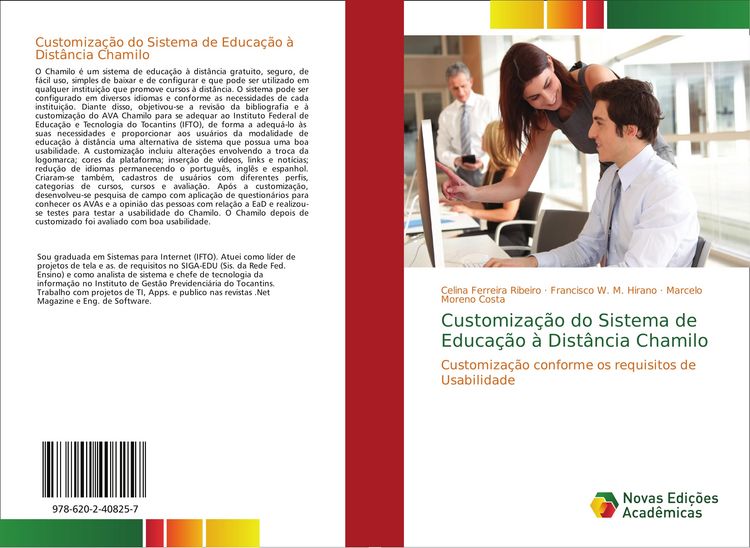 Produktbild: Customiza&ccedil;&atilde;o do Sistema de Educa&ccedil;&atilde;o &agrave; Dist&acirc;ncia Chamilo