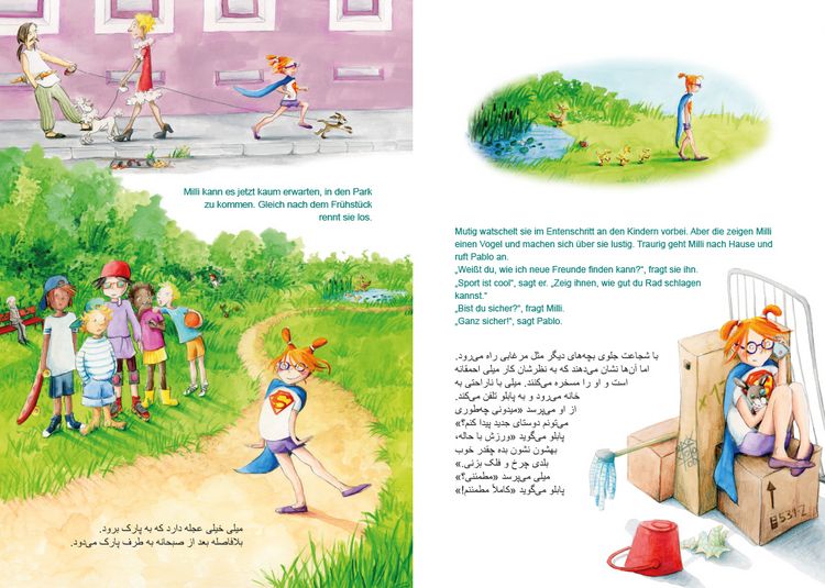 Produktbild: Freunde gibt es &uuml;berall (Deutsch-Persisch/Farsi)