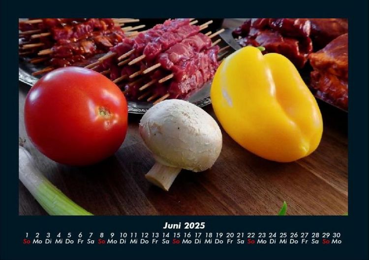 Produktbild: Gem&uuml;sekalender 2025 Fotokalender DIN A4