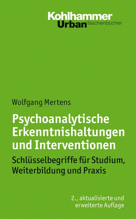 Produktbild: Psychoanalytische Erkenntnishaltungen und Interventionen