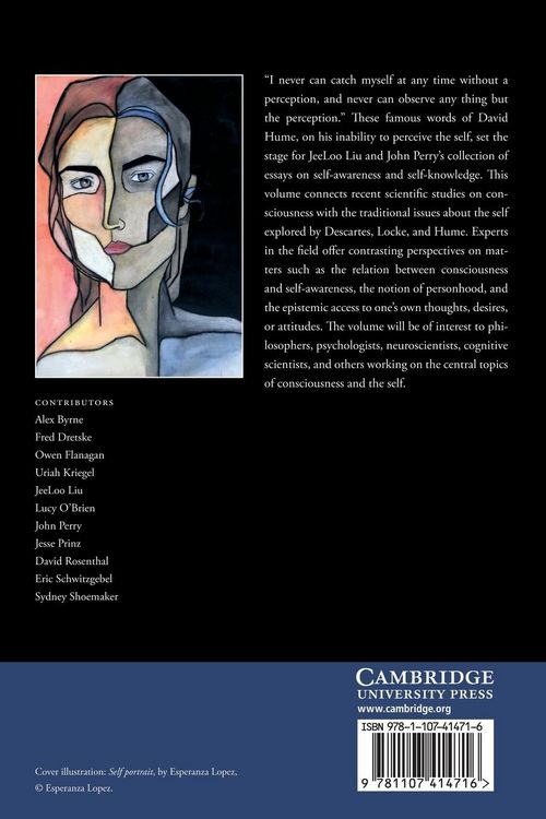 Produktbild: Consciousness and the Self