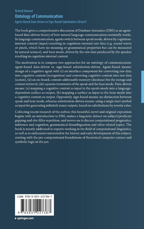 Produktbild: Ontology of Communication