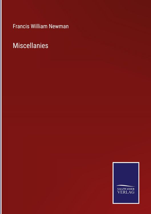 Produktbild: Miscellanies