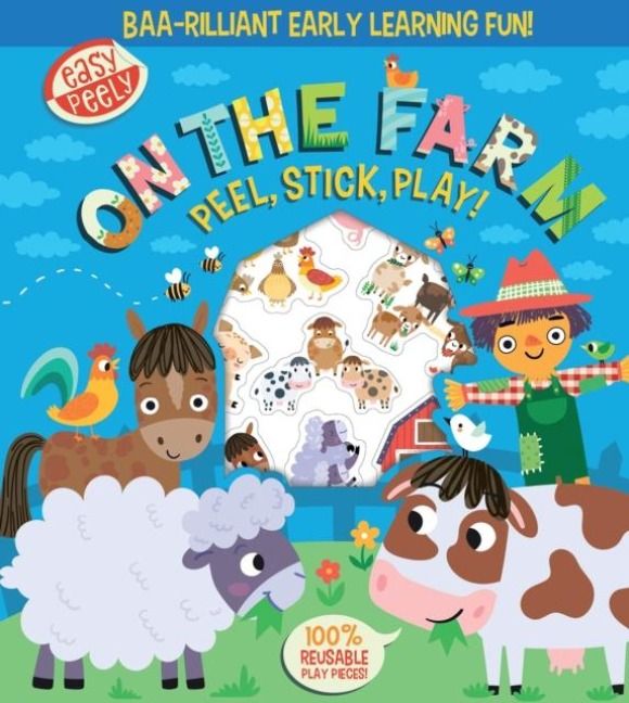 Produktbild: Easy Peely On the Farm - Peel, Stick, Play!