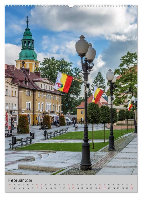 Produktbild: JELENIA G&Oacute;RA Hirschberg und idyllisches Umland (hochwertiger Premium Wandkalender 2026 DIN A2 hoch), Kunstdruck in Hochglanz