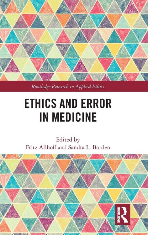 Produktbild: Ethics and Error in Medicine