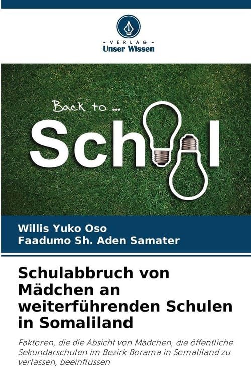 Produktbild: Schulabbruch von M&auml;dchen an weiterf&uuml;hrenden Schulen in Somaliland