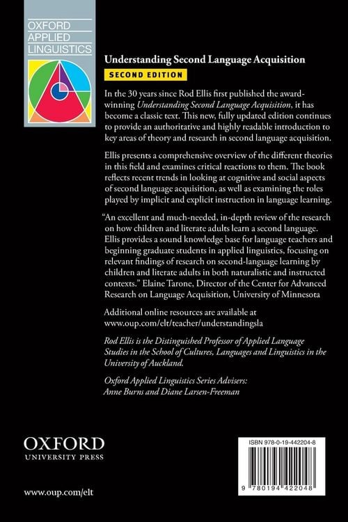 Produktbild: Understanding Second Language Acquisition (2E)