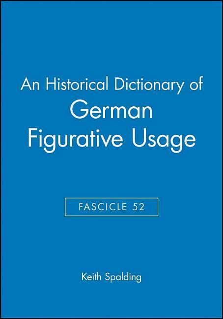Produktbild: Historical Dict Of German Figu