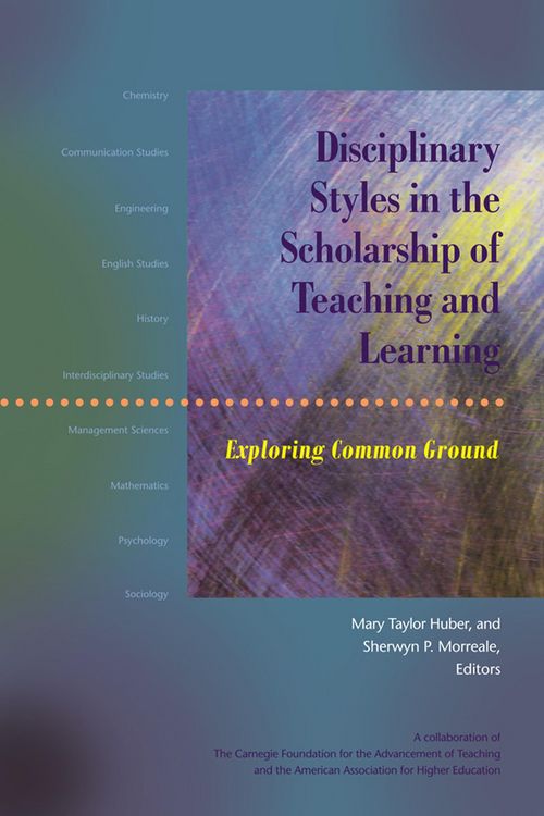 Produktbild: Disciplinary Styles in the Scholarship of Teaching and Learning