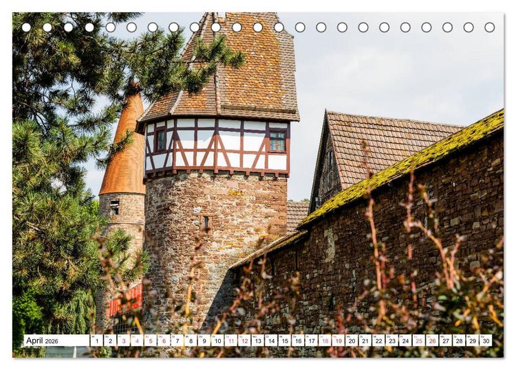 Produktbild: Weil der Stadt - einfach liebenswert (Tischkalender 2026 DIN A5 quer), CALVENDO Monatskalender