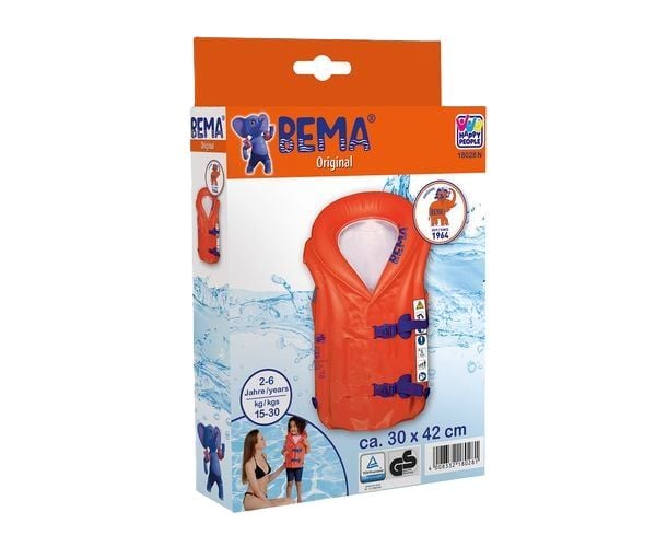 Produktbild: BEMA&reg; aufblasbare Schwimmlernweste
