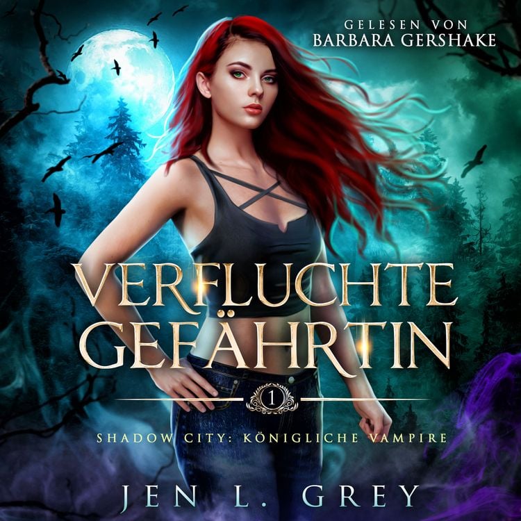Produktbild: K&ouml;nigliche Vampire 1 - Verfluchte Gef&auml;hrtin - Vampire H&ouml;rbuch