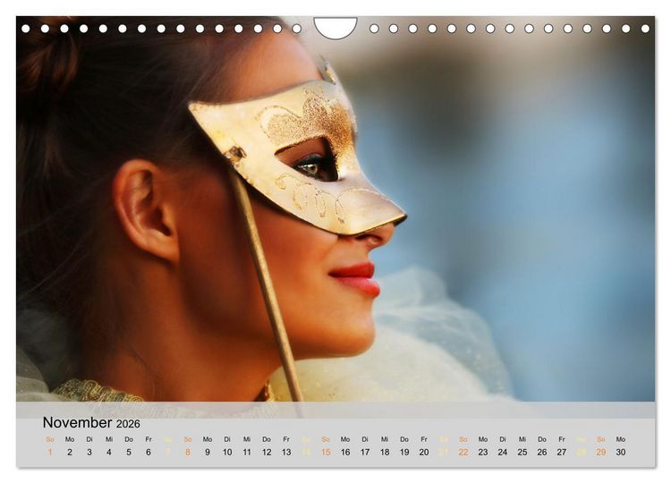 Produktbild: Venedigs Sch&ouml;nheiten (Wandkalender 2026 DIN A4 quer), CALVENDO Monatskalender