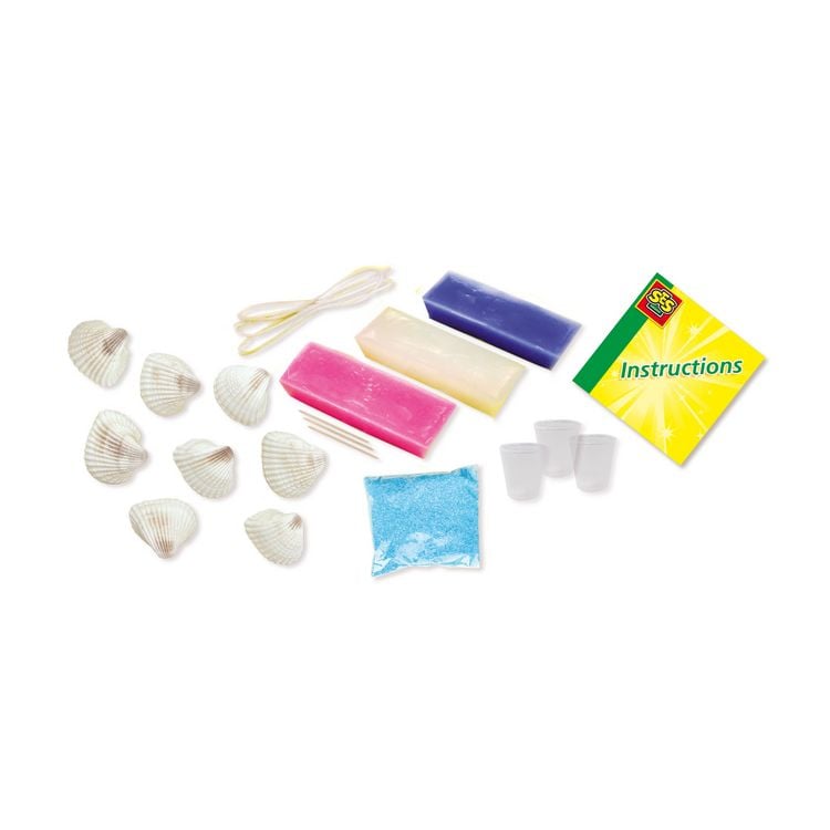 Produktbild: SES CREATIVE Bastelset Muschelkerzen Inspired by Nature