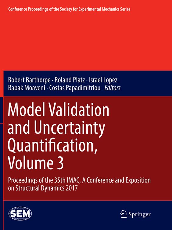 Produktbild: Model Validation and Uncertainty Quantification, Volume 3