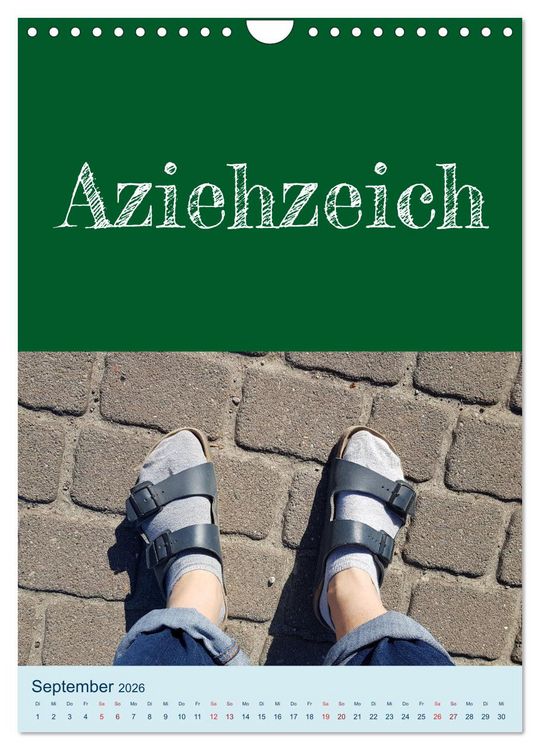 Produktbild: Erzgebirgischer Mundartkalender (Wandkalender 2026 DIN A4 hoch), CALVENDO Monatskalender