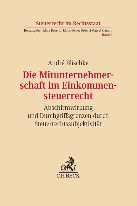 Produktbild: Die Mitunternehmerschaft im Einkommensteuerrecht