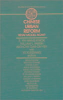 Produktbild: Yin-Wang, K: Chinese Urban Reform: What Model Now?