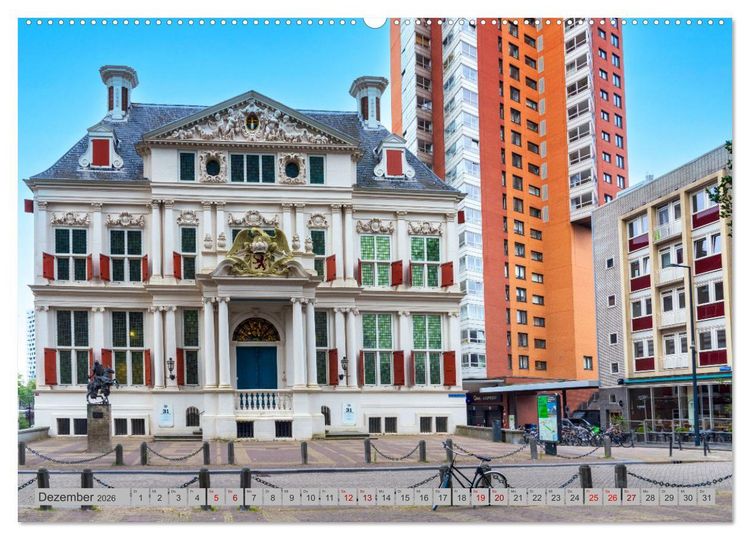 Produktbild: Rotterdam - modern und pulsierend (hochwertiger Premium Wandkalender 2026 DIN A2 quer), Kunstdruck in Hochglanz