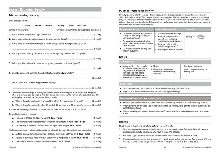 Produktbild: Key Stage 3 Science Lab Book