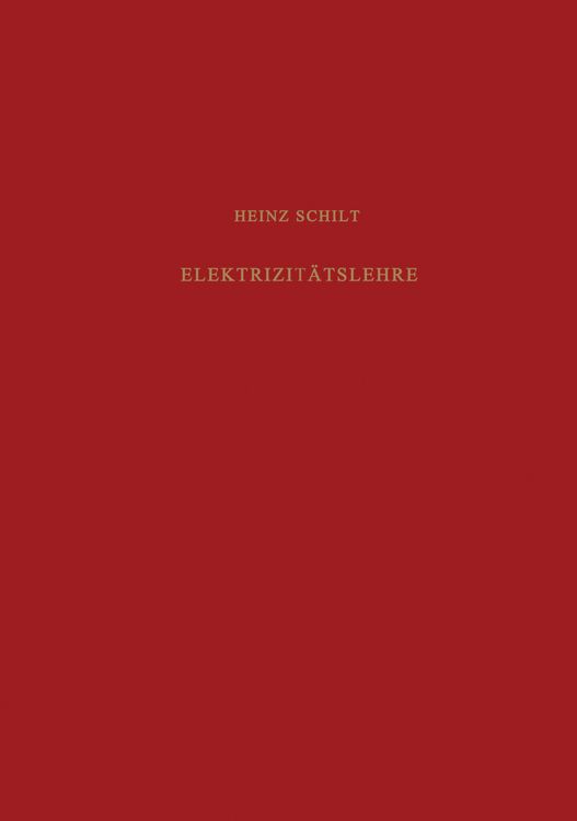 Produktbild: Elektrizit&auml;tslehre