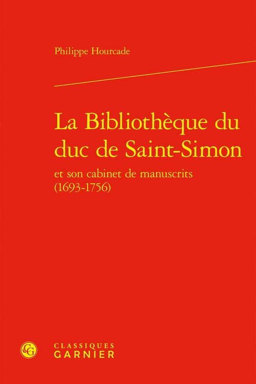 Produktbild: La Bibliotheque du Duc de Saint-Simon