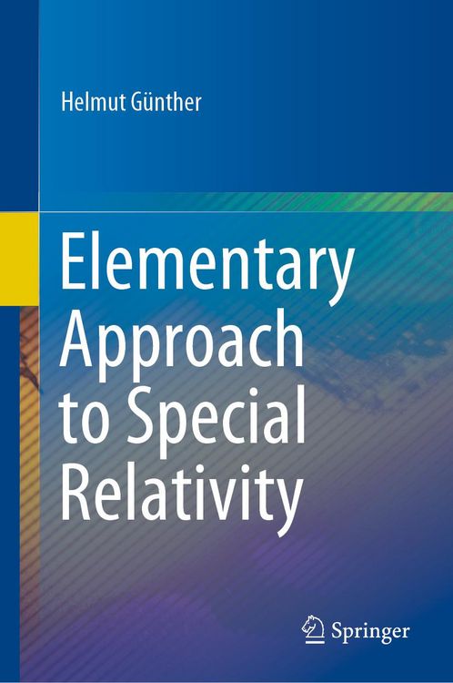 Produktbild: Elementary Approach to Special Relativity