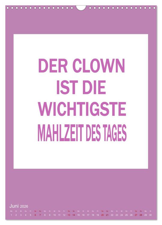 Produktbild: Memo an mich (Wandkalender 2026 DIN A3 hoch), CALVENDO Monatskalender