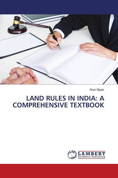 Produktbild: LAND RULES IN INDIA: A COMPREHENSIVE TEXTBOOK