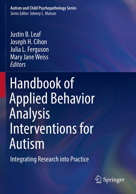 Produktbild: Handbook of Applied Behavior Analysis Interventions for Autism