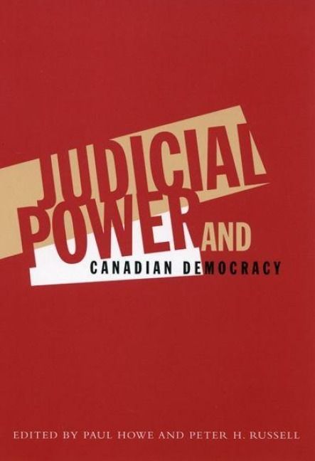 Produktbild: Judicial Power and Canadian Democracy