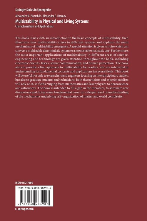 Produktbild: Multistability in Physical and Living Systems
