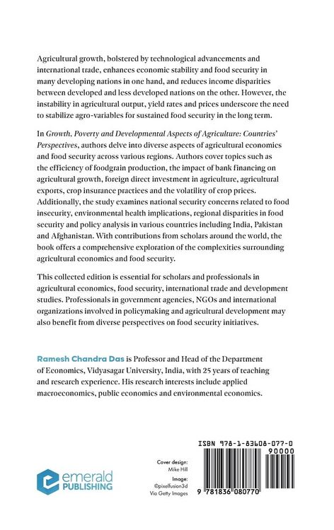 Produktbild: Growth, Poverty and Developmental Aspects of Agriculture