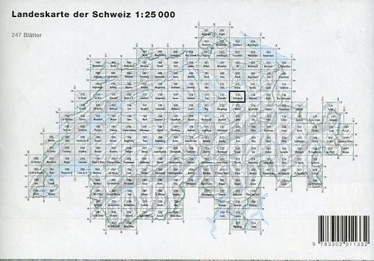 Produktbild: Swisstopo 1 : 25 000 Linthebene