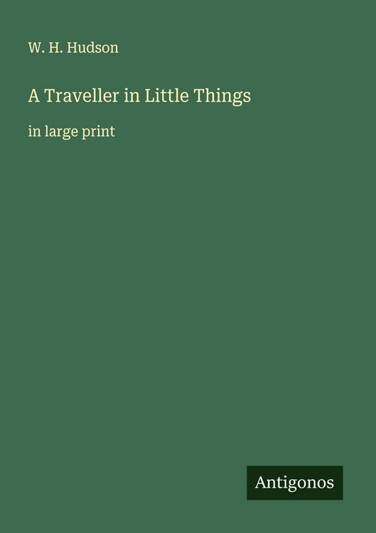 Produktbild: A Traveller in Little Things