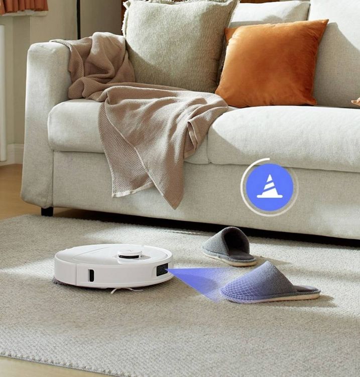 Produktbild: Roborock Qrevo Plus Saug-und Wischroboter Wei&szlig; App gesteuert
