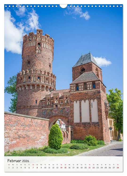 Produktbild: Tangerm&uuml;nde - Historische Altstadt an der Elbe (Wandkalender 2026 DIN A3 hoch), CALVENDO Monatskalender