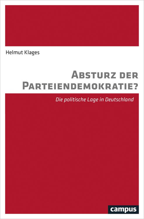 Produktbild: Absturz der Parteiendemokratie?