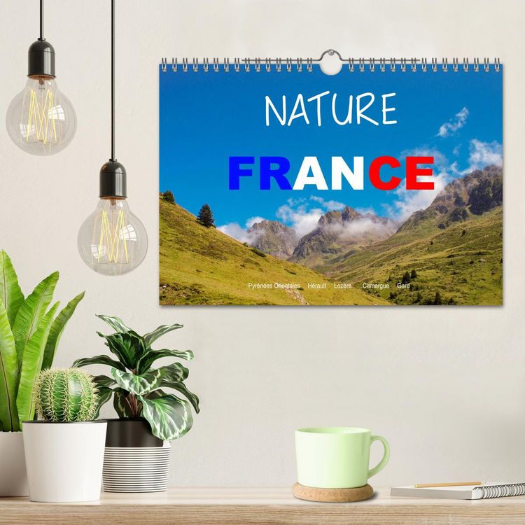 Produktbild: Nature sud de la France (Calendrier mural 2026 DIN A4 vertical), CALVENDO calendrier mensuel