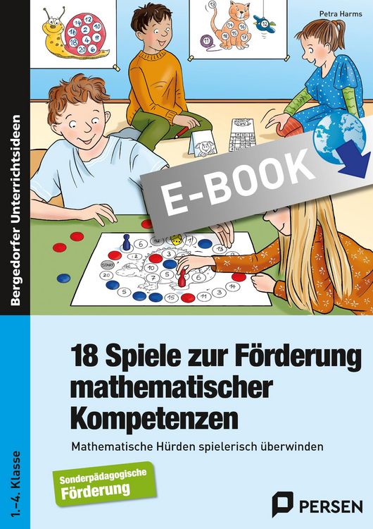 Produktbild: 18 Spiele zur F&ouml;rderung mathematischer Kompetenzen