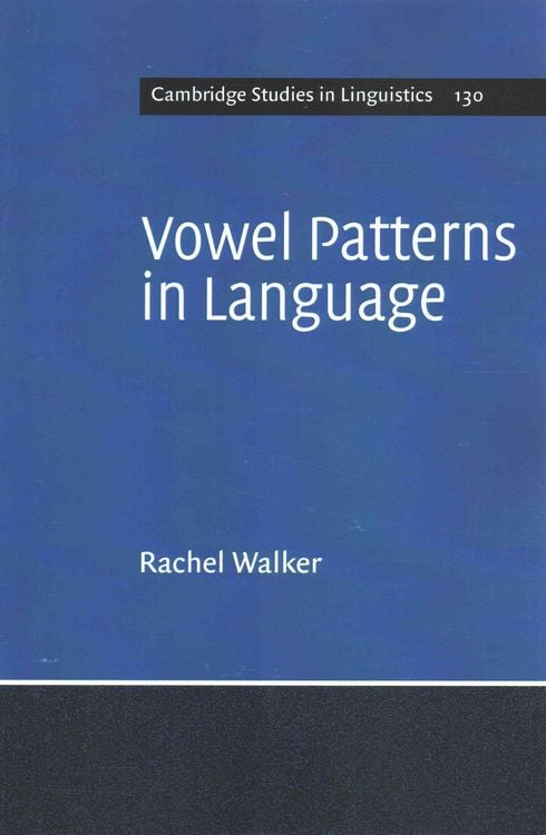 Produktbild: Vowel Patterns in Language