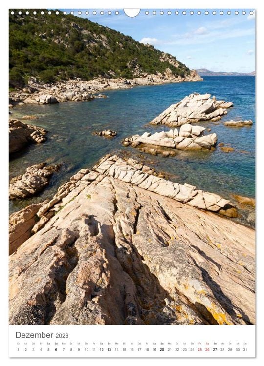 Produktbild: Sardinien (Wandkalender 2026 DIN A3 hoch), CALVENDO Monatskalender